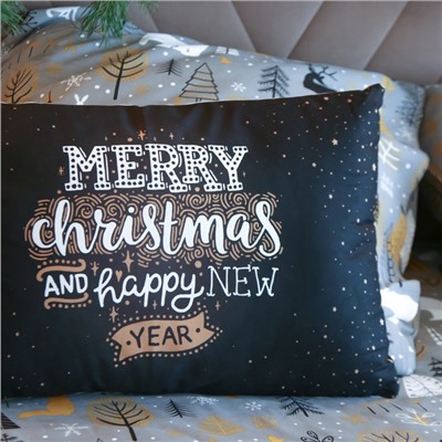 Подушка "Этель" Christmas mood 60*40 см, 100% п/э