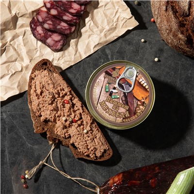 Подарочный набор Дуэт "Логово Медведя" с паштетом