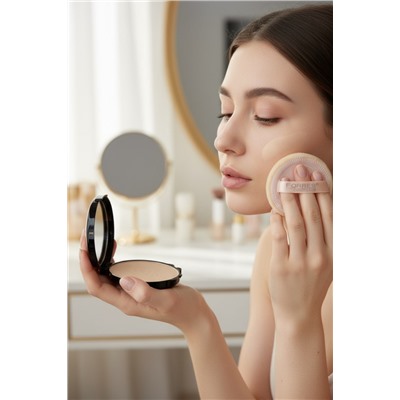 Пудра для лица шелковая Farres F-3004 компактная тон 1