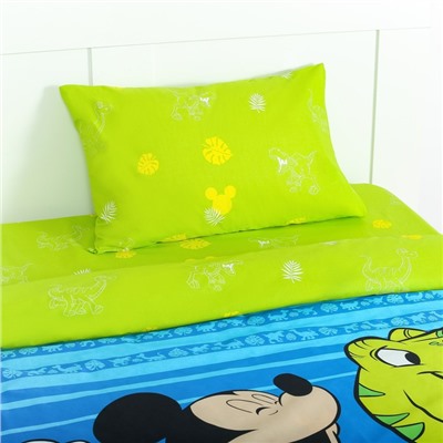 Постельное бельё 1.5 сп Jungle, 143×215 см, 150×214 см, 50×70 см -1 шт., 100% бязь, поплин