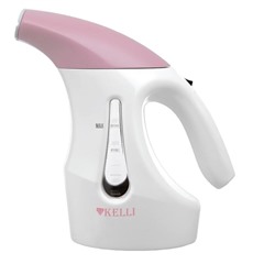 Отпариватель Kelli KL-312 Розовый МОЩНОСТЬ 2000Вт 2в1 обьем 500мл . (12) оптом