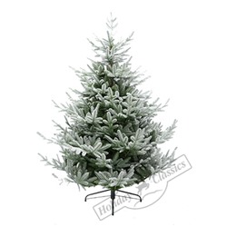 Ель "Бисквит" заснеженная хвоя PE+PVC h=1,80 м d= 1,36 м