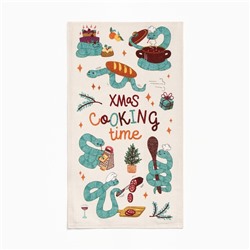 Полотенце Доляна"Cooking time" 28х46 см, 100% хл.