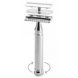 Muhle TRADITIONAL Rasierhobel Twist mit geschlossener Kamm  TRADITIONAL Безопасная бритва Twist с закрытым гребнем