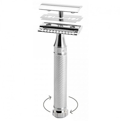 Muhle TRADITIONAL Rasierhobel Twist mit geschlossener Kamm  TRADITIONAL Безопасная бритва Twist с закрытым гребнем