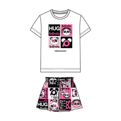 Комплект для девочки: футболка, юбка-шорты