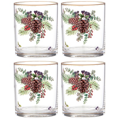 НАБОР СТАКАНОВ ИЗ 4-Х ШТ. "CELEBRATION" 320 МЛ