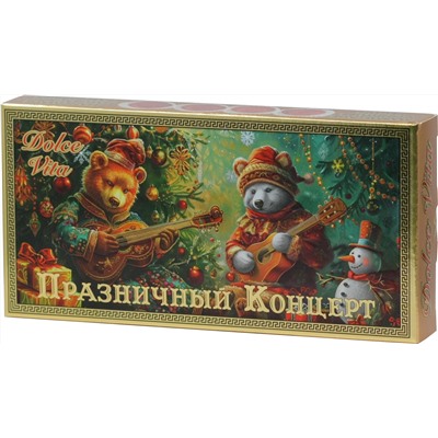 Dolche Vita. Новый год. Мармелад Малиновый. Праздничный концерт 155 гр. карт.упаковка