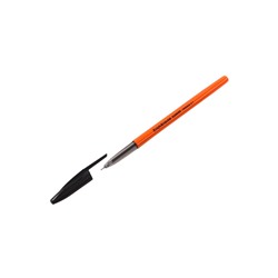 Ручка шариковая ErichKrause Slender Stick Orange, Super Glide, 0.7 мм, чёрная