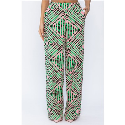 Костюм Аксиома успеха (зелено-розовый) К15337-5М