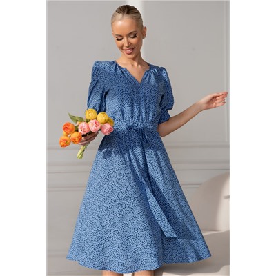 Платье Лагуна (голубое) П13443-45М