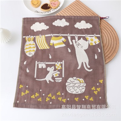Demi-season towel, gauze soft scarf, wholesale