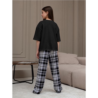 Детский костюм для девочки Мишель-1 КД-390 / чёрный