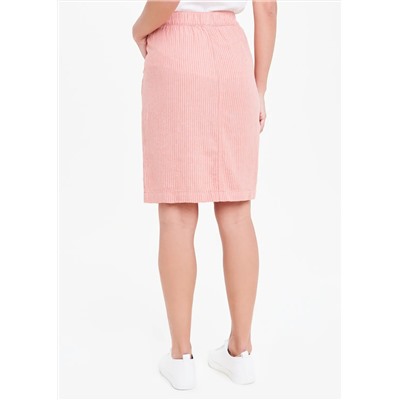 Stripe Linen Skirt