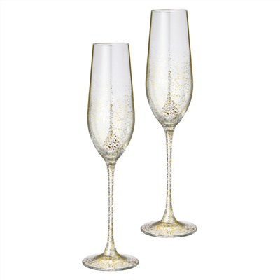 НАБОР БОКАЛОВ ДЛЯ ШАМПАНСКОГО "SPARKLES" ИЗ 2 ШТ. 180 МЛ