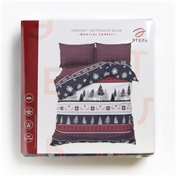 Постельное бельё "Этель" 1.5сп Magical forest 143х215см,150х214см,50х70см-2 штуки