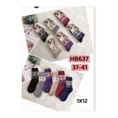 Женские носки тёплые BFL HB637