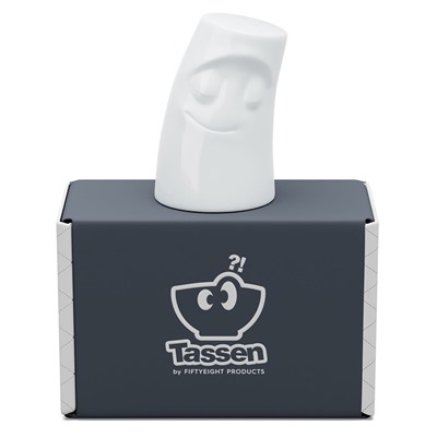 Солонка Cuddly, 7,5 см, белая