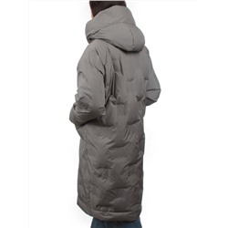 305 DARK GRAY Пальто зимнее стеганое женское (200 гр. холлофайбер)