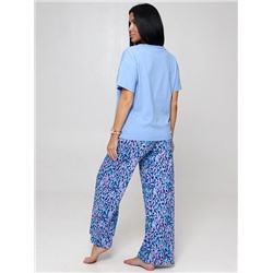 Женская пижама Ван Лобелия / голубой