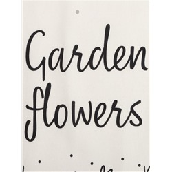 Полотенце "Этель" Garden flowers 40х73 см, 100% хлопок, саржа 190 г/м2