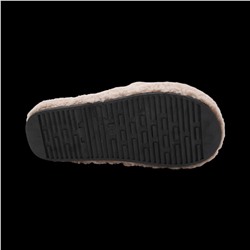 Тапочки меховые ZH003-4 бежевые