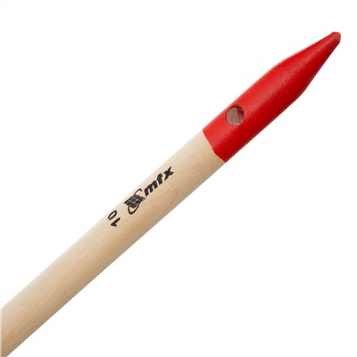 Кисть круглая, Профи №10 (40 мм) натуральная щетина, деревянная ручка MTX