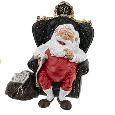 GAEM Фигурка декоративная "Дед Мороз", L15 W12,5 H15,5 см