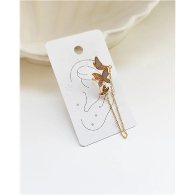 Серьги - кафф