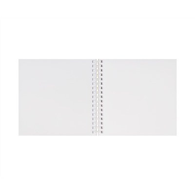 Скетчбук 60л., 150*150 MESHU "Сute kitten", на гребне, soft-touch, 120г/м2