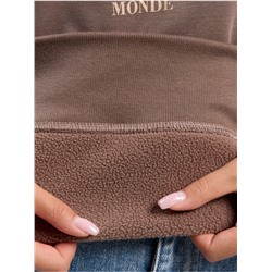 Свитшот "Модель" Кофе Женский