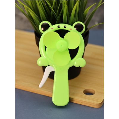 Портативный механический ручной вентилятор «Panda», mix, шоу-бокс 24 шт.