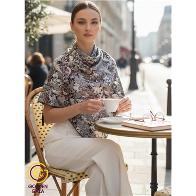 Косынка теплая на флисовой подкладке Арт 9076/15