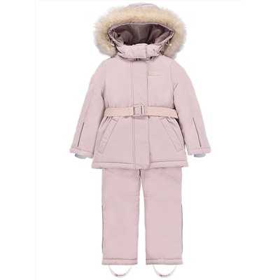 Комплект зимний для девочки NIKASTYLE 7з7024 Пудра