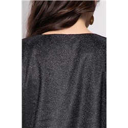 Платье "Урсула" (блэк энд блю) П7732