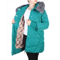 15-290 GREEN Куртка зимняя женская (200 гр. холлофайбера)