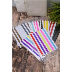 Наклейки-уголки "Classic", blue-white