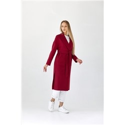 Пальто женское демисезонное 21820 (вино)