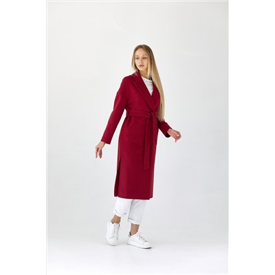 Пальто женское демисезонное 21820 (вино)