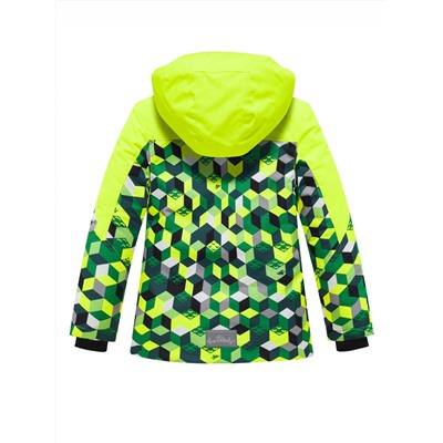 Горнолыжный костюм зимний для мальчика салатового цвета 9425Sl