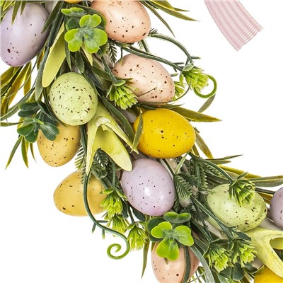 GAEM Изделие декоративное "Венок пасхальный", L32 W7 H33 см