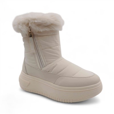 Дутики 1109-20 бежевые