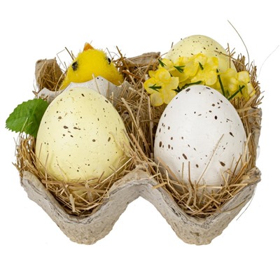 GAEM Изделие декоративное "Пасхальная композиция", L10 W10 H7,5 см