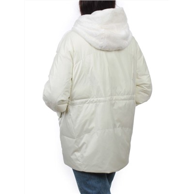M24-209 MILK Куртка демисезонная женская (100 гр. холлофайбер)