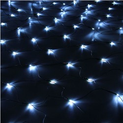 УЦЕНКА Гирлянда «Сеть», 1.6×1.6 м, 144 LED, 220 В, 8 режимов, свечение белое