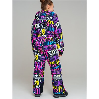 Комбинезон зимний для девочки