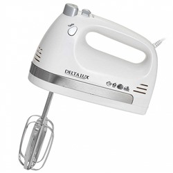 Миксер электрический 700 Вт DELTA LUX DE-7705 белый