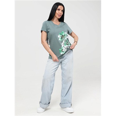 Футболка Вейгела хаки ИвК