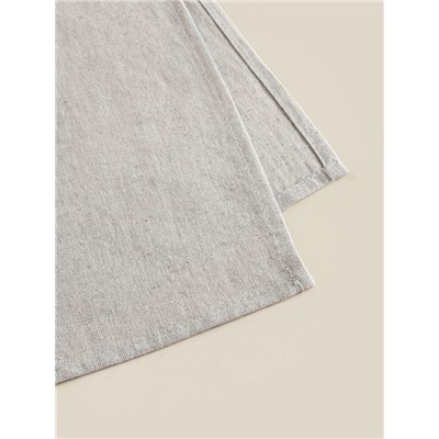 Простыня SL Home Linen collection 200*220 см , цв.серый, лён30%/хлопок70%