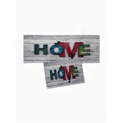 Набор ковриков для кухни Этель Home, 2 шт., 40×60 см, 40×120 см